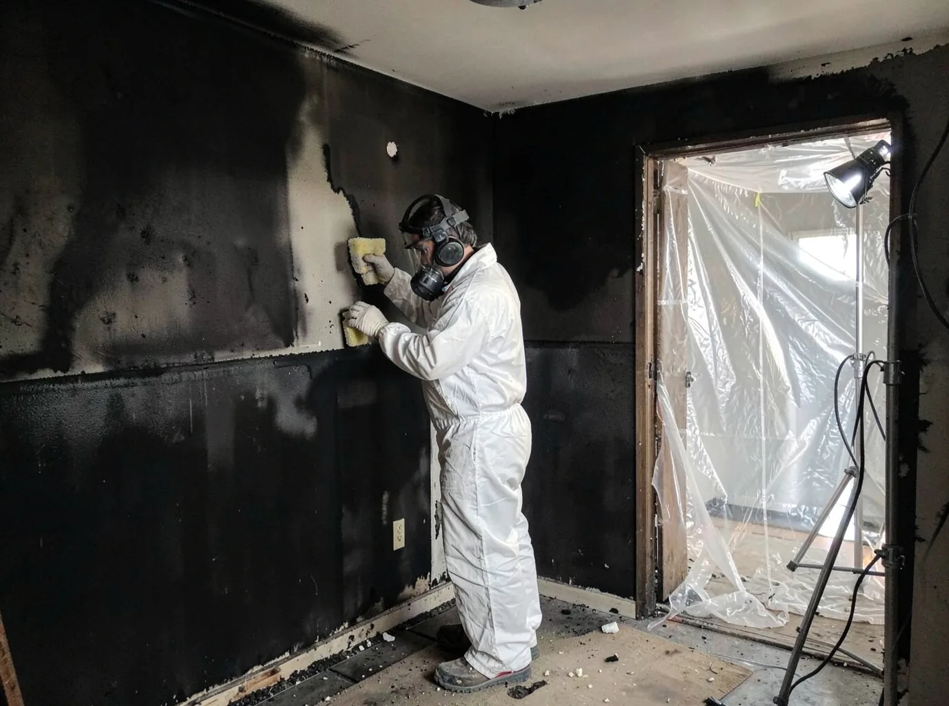 Fire Damage Restoration company in Pleasant Plains, AR